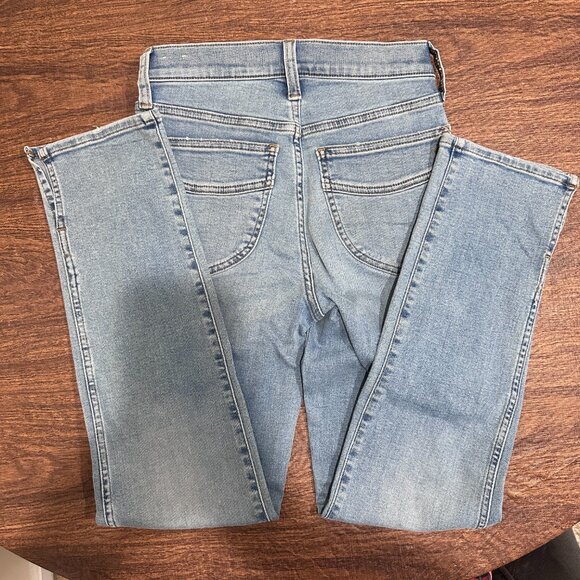 Madewell 10" High-Rise Roadtripper Stovepipe Jeans with Ankle Slits - Size 24 - Picture 9 of 15